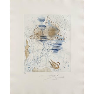 Salvador Dali, La Pagode (The Pagoda), 1969, Drypoint Etching For Sale