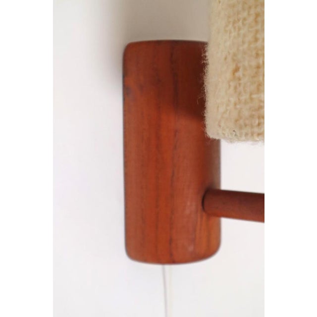 Mid-Century Modern Teak Wall Lamp from Temde Leuchten, 1960s For Sale - Image 14 of 18