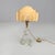 Italian Art Deco Table Lamps in Murano Glass and Floral Fabric attributed to Seguso, 1930s, Set of 2 For Sale - Image 9 of 18