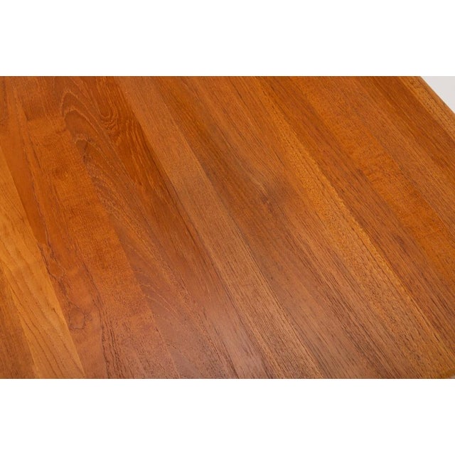 Mid-Century Modern Square Coffee Table from Glostrup Møbelfabrik, 1960s For Sale - Image 3 of 7