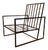 New Outdoor Armchair in Wrought Iron For Sale