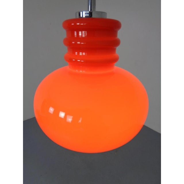 Glass Ceiling Lamp from Peill & Putzler, 1960s For Sale - Image 9 of 13