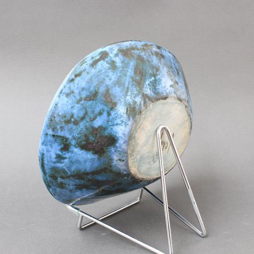 Ceramic Mid-Century French Ceramic Decorative Bowl by Jacques Blin, 1950s For Sale - Image 7 of 18