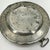 Metal Early 19th Century English Pewter Heating Dish or Hall Keys Plate R I For Sale - Image 7 of 10
