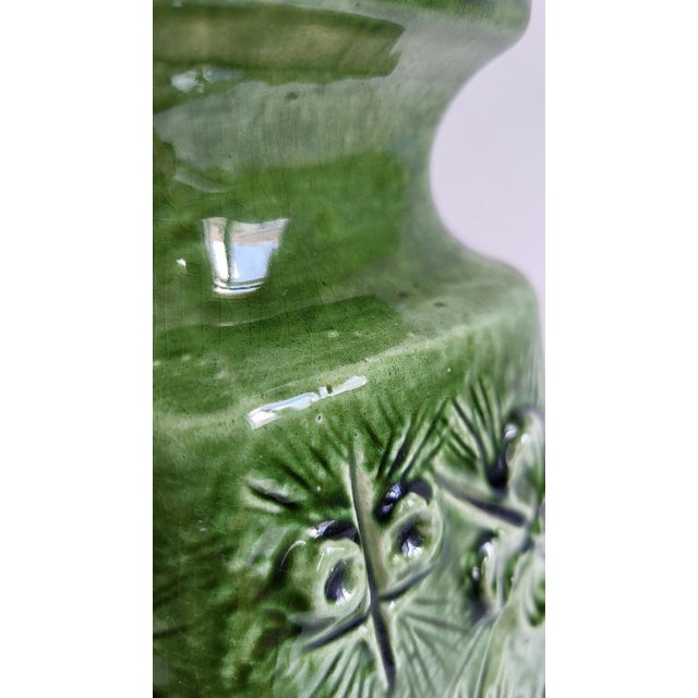 Mid-Century Modern West German Fat Lava Vase from Scheurich Keramik, 1960s For Sale - Image 4 of 8