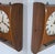 Brown Vintage Teak Mechanical Pendulum Wall Clock Mid‑Century Modern Ejs Dial For Sale - Image 8 of 14
