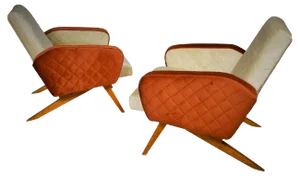 Set of Mid-Century Italian Armchairs, 1965