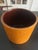 Georges Jouve Orange Ceramic Pot in the style of Georges Jouve, 1950s For Sale - Image 4 of 10