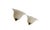 Shell Shaped Glass Wall Lights in the style of La Murrina, 1980s, Set of 2 For Sale - Image 9 of 13