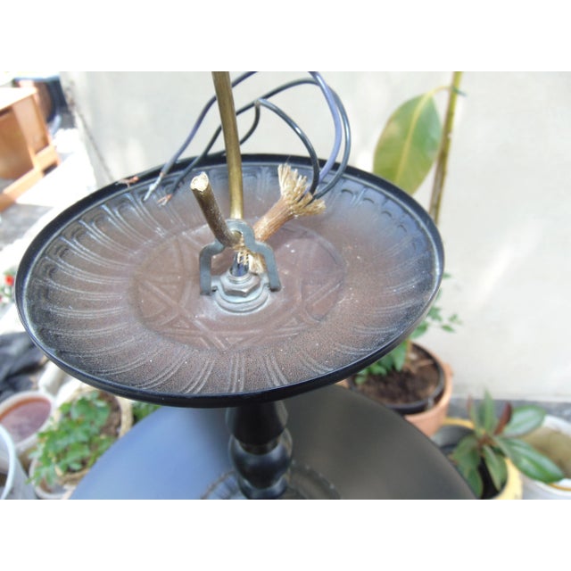 Brown Vintage Ceiling Light and Wall Light, 1970s, Set of 2 For Sale - Image 8 of 12