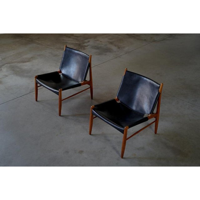 Animal Skin Chimney Chairs by Franz Xaver Lutz, Germany, 1950s, Set of 2 For Sale - Image 7 of 15