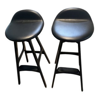 Erik Buch Bar Stools - a Pair For Sale