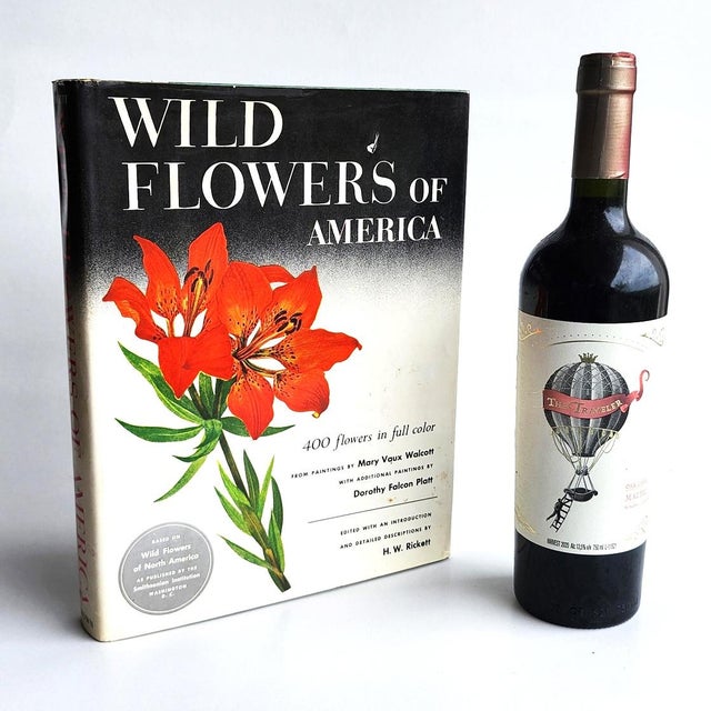 Textile 1970s Smithsonian Edition "Wildflowers of America" Coffee Table Book For Sale - Image 7 of 11