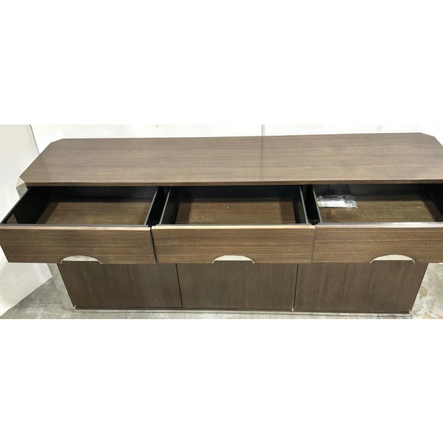Art Deco Jonathan Charles Modern Art Deco Gatsby Sideboard For Sale - Image 3 of 8