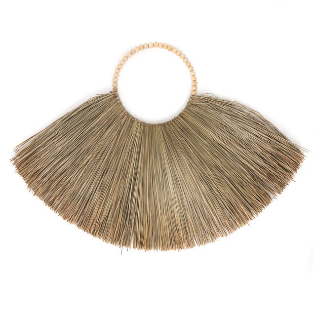 Contemporary Natural Straw Wall Decor For Sale In Los Angeles - Image 6 of 6