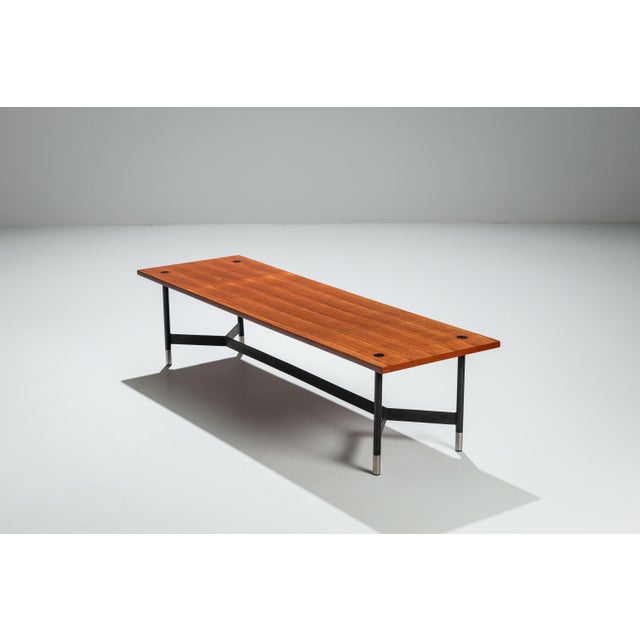 Rossi di Albizzate Large Coffee Table or Bench attributed to Rossi di Albizzate, 1960s For Sale - Image 4 of 12