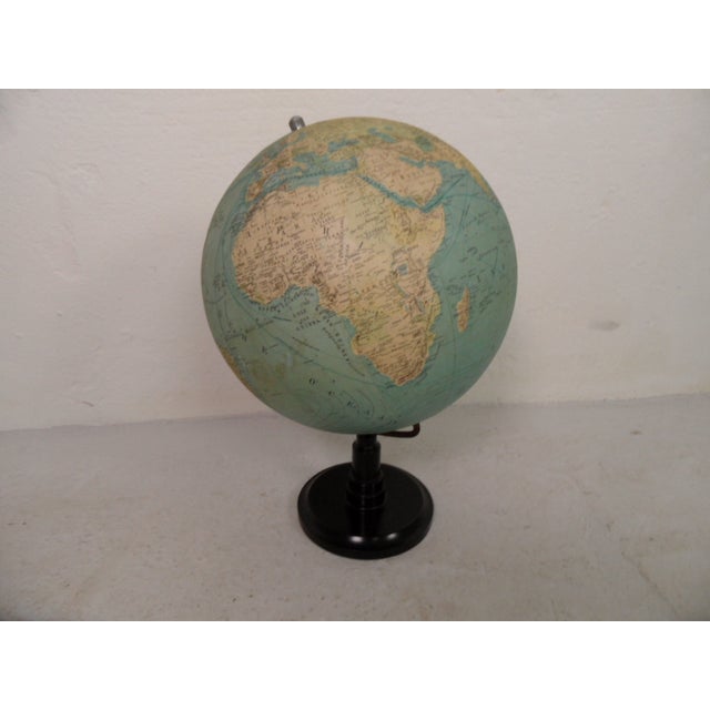 Vintage Papier Mache Globe, 1950s For Sale - Image 11 of 11