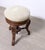 Antique Wooden Swivel and Adjustable Screw Piano Stool, 1930s For Sale - Image 3 of 12