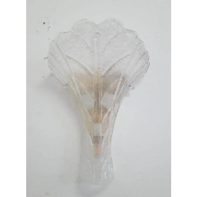 1950s Graniglia Shield Sconces by Barovier E Toso, a Pair For Sale - Image 6 of 11