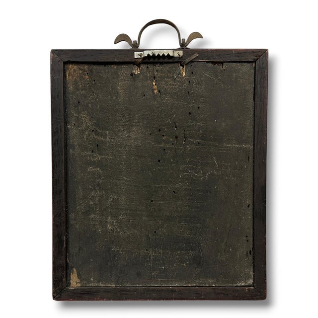 Wood Antique Chinese Carved Wood Panel, Late Qing Dynasty, 19th/20th Century For Sale - Image 7 of 8