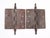 Victorian style door hinges made of cast iron with steeple tips, five knuckles, and a staggered hole pattern. The original...