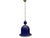 Murano Cobalt Blue Glass Pendant Light, Italy, 1980s For Sale - Image 13 of 13