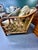 Lane Furniture Contemporary Lane Venture Rattan Floral Sunroom Sofa For Sale - Image 4 of 12