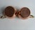Vintage Pair Copper Barrel Mugs With Brass Handles For Sale - Image 14 of 16