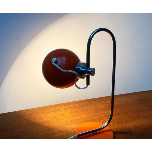 Vintage Italian Space Age Magnetic Table Lamp For Sale - Image 18 of 18