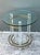 Vintage Charles Hollis Jones Lucite and Brass Ring Side Table For Sale - Image 10 of 12