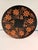 Mid-Century Modern Pair of Vintage Handmade Chilean Copper Floral Wall Plates, 15” For Sale - Image 3 of 9