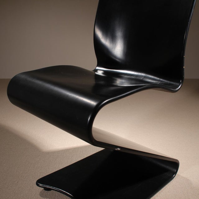 Model 275 S-Chair by Verner Panton for Thonet, Germany, 1956 For Sale - Image 9 of 13