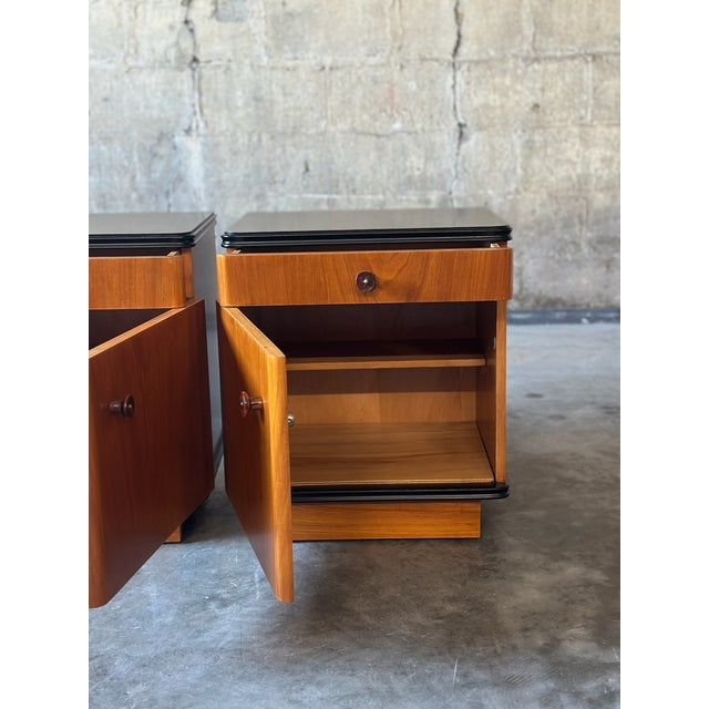 Art Deco Nightstands, a Pair For Sale In New York - Image 6 of 7