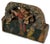 Unusual Antique Italian Hand Carved & Painted Wood Madonna & Child Sicilian Donkey Cart Fragment - Weighted for Doorstop For Sale - Image 10 of 18