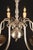 Interesting dutch-style chandelier made of white polished brass. The eight-arm design is also suitable for a larger room...