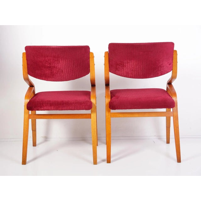 Side Chairs by Ludvik Volak, 1970s, Set of 2 For Sale - Image 4 of 8