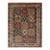 8x10 Brown Hand-Knotted Wool Tiled Starburst Classic Traditional Carpet Rug For Sale