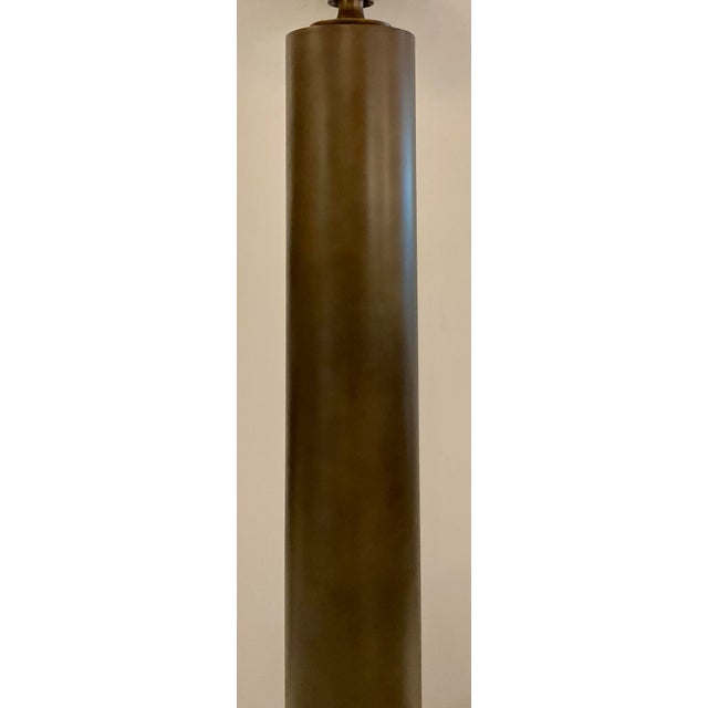 Modern Global Views Modern Bronze Kylix Torchiere For Sale - Image 3 of 6