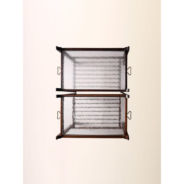 Scandinavian Mahogany Coffee Tables, 1940s, Set of 2 For Sale - Image 11 of 12