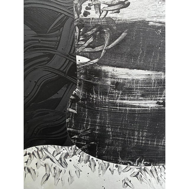 2020s " Onyx Mined by Silver" by Michael DesRosiers Polymer Paint on MDF Panel (2022) For Sale - Image 5 of 11