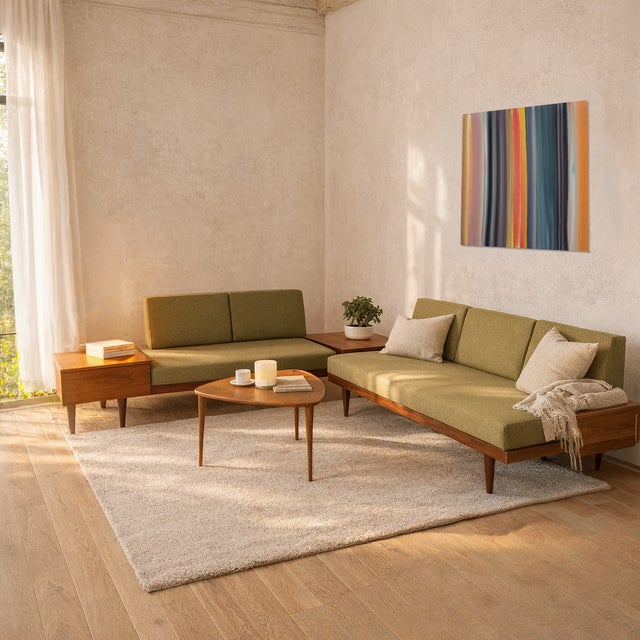 A limited edition, high-quality reproduction of an oil painting „nav_3" by willy bo richardson, created using uv printing...