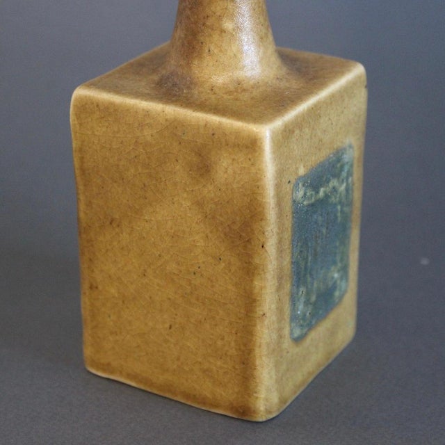 Italian Vintage Ceramic Bottle by Bruno Gambone, 1980s For Sale - Image 6 of 16