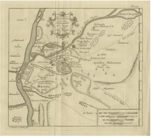 Antique Map of Ancient Region, 1776