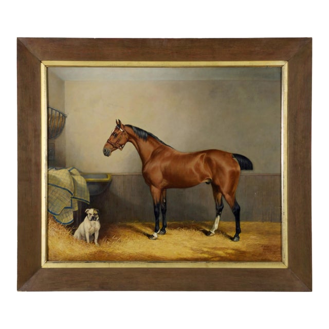Faithful Friends of the Manor: The Ellesmere Bay and Bulldog, Dated 1887 For Sale