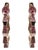 Natural 18k Gold Ruby 1.07ct Stud Earrings, Timeless Elegance, Pair For Sale