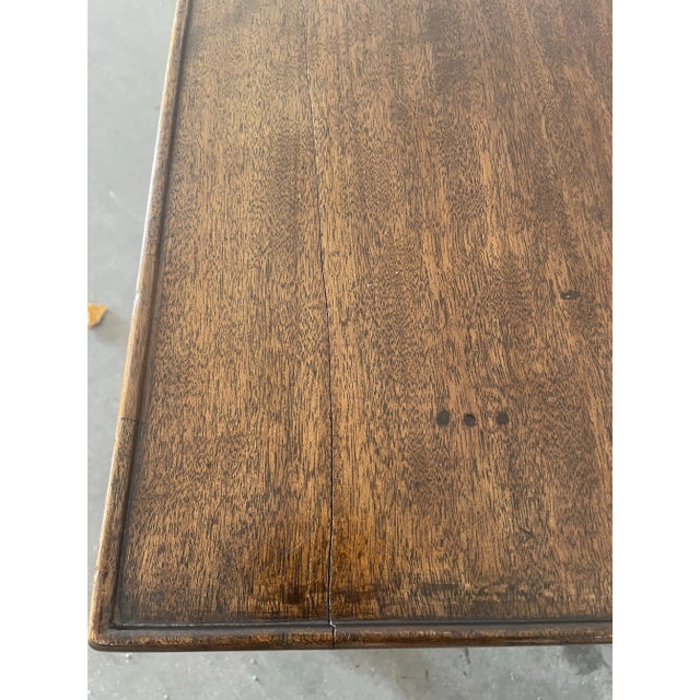 Edwardian Mahogany Doe Foot Side Table For Sale In Chicago - Image 6 of 6