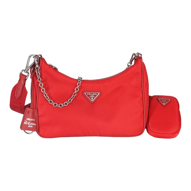 Red Re-Nylon Re-Edition 2005 Hobo For Sale