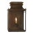 Suzanne Kasler for Visual Comfort Signature Flea Market Lantern in Antique Zinc For Sale