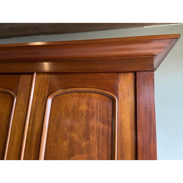 19th Century English Mahogany Cabinet For Sale - Image 3 of 10