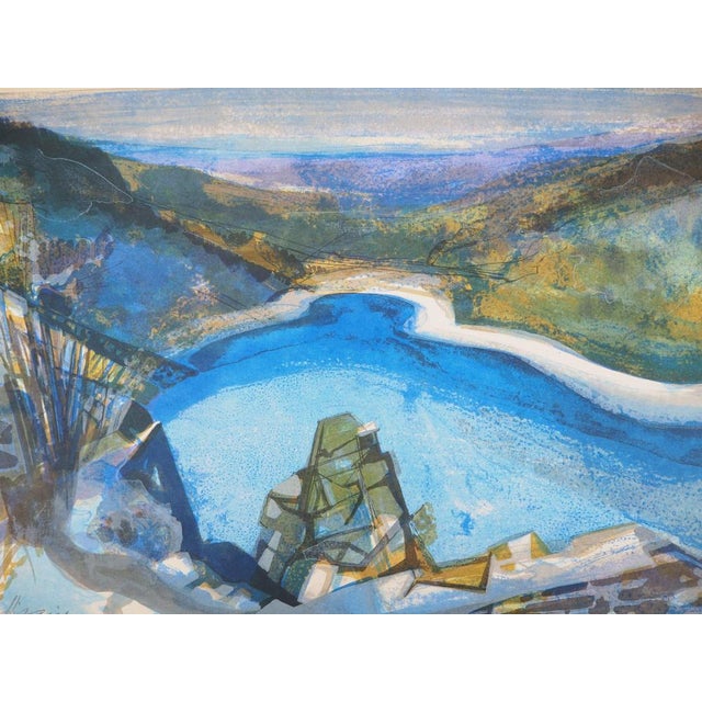 Camille HILAIRE (1916-2004) Lake Lauch, 1975 Original color lithograph Signed in pencil On Japanese paper, 60 x 40 cm...